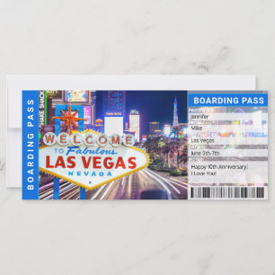Las Vegas verrassingsreis instapkaart cadeaukaartj