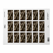 Las Vegas vintage poster Etiket (Full Sheet)