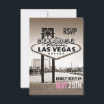 Las Vegas Vintage Sepia Moderne Trouwkaart RSVP Kaartje<br><div class="desc">Geïnspireerd door een verzoek van een klant. Modern met een vintage uitstraling. Een passend product bij onze formele trouwkaart hieronder. Alle standaardtekst kan volledig worden aangepast met uw eigen teksten om aan uw wensen te voldoen, en u kunt ook de lettertypen, -groottes, -plaatsing en -kleuren van de tekst wijzigen. Om...</div>