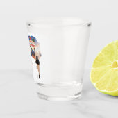 Las Vegas vrijgezellenfeest Blonde Bruid  Shot Glas (Rechts)