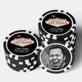 Las Vegas vrijgezellenfeest cadeau golf marker pok Poker Chips (Opstapeling)