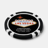 Las Vegas vrijgezellenfeest cadeau golf marker pok Poker Chips (Enkel)
