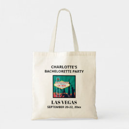 Las Vegas vrijgezellenfeest cadeau meisjesreis Tote Bag