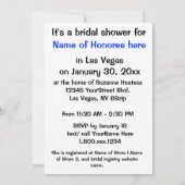 Las Vegas Vrijgezellenfeest Kaart (Achterkant)