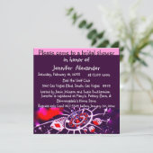 Las Vegas Vrijgezellenfeest Kaart (Staand voorkant)