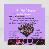 Las Vegas Vrijgezellenfeest Kaart (Voorkant / Achterkant)