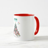 Las Vegas Vrolijke Kerst Chihuahua Mok (Voorkant rechts)