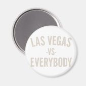 Las Vegas Vs Iedereen Magneet (Voorkant / Achterkant)