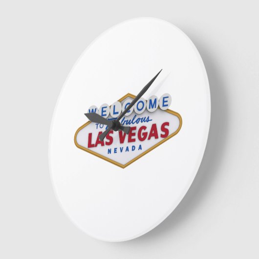 Las Vegas wall clock Grote Klok (Hoek)
