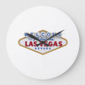 Las Vegas wall clock Grote Klok (Voorkant)