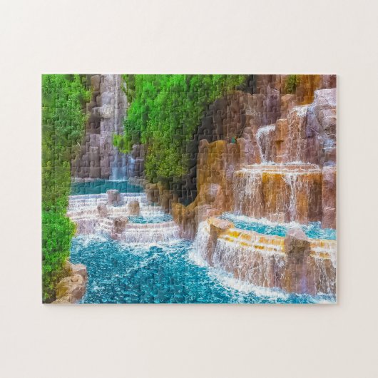 Las Vegas Waterval Nevada. Legpuzzel (Horizontaal)