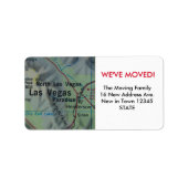 Las Vegas We hebben het label 'Verplaatsen' (Voorkant)