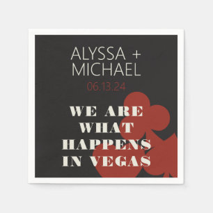 Las Vegas, we zijn wat er gebeurt met de huwelijks Servet