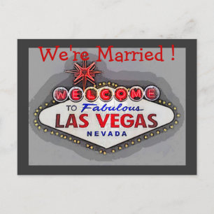 Las Vegas Wedding Aankondiging