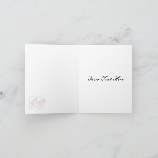 Las Vegas Wedding Bedankt kaarten (Binnen)