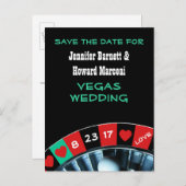 Las Vegas Wedding Bewaar de datum Post Kaart (Voorkant / Achterkant)