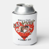 Las Vegas Wedding Blikjeskoeler (Blikje Voorkant)