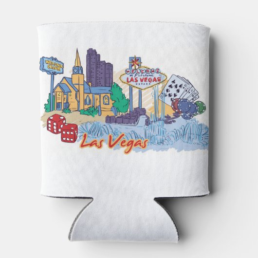 Las Vegas Wedding Blikjeskoeler (Achterkant)