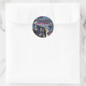 Las Vegas Wedding Bride & Groom Sticker (Tas)