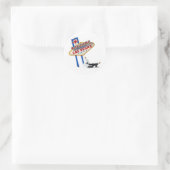 Las Vegas Wedding Bride & Groom Sticker (Tas)