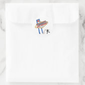 Las Vegas Wedding Bride & Groom Sticker (Tas)