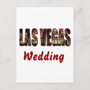 Las Vegas Wedding Briefkaart