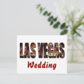 Las Vegas Wedding Briefkaart (Staand voorkant)
