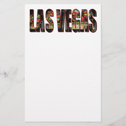 Las Vegas Wedding Briefpapier (Voorkant)