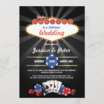 Las Vegas Wedding Casino Dice Party Invite Kaart<br><div class="desc">Las Vegas Wedding Party uitnodiging. Wijzig je aanbieding voor een parendouche,  verlovingsfeest,  bruiloft BBQ,  I DO BBQ,  enz. Verander gewoon de tekst naar wens van je partij. Afdruk achteraan inbegrepen.</div>