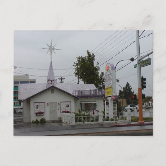 Las Vegas Wedding Chapel Briefkaarten (Voorkant)