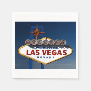 Las Vegas Wedding Day Paper Napkins Servet