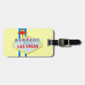 Las Vegas Wedding Elope Bagagelabel (Voorkant horizontaal)