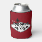 Las Vegas Wedding Favor Custom Koelbox Blikjeskoeler (Blikje Voorkant)