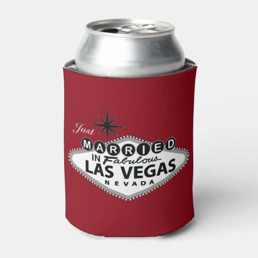 Las Vegas Wedding Favor Custom Koelbox Blikjeskoeler (Blikje Voorkant)