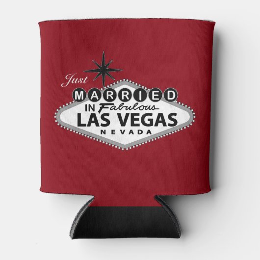 Las Vegas Wedding Favor Custom Koelbox Blikjeskoeler (Voorkant)