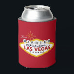 Las Vegas Wedding Favor Custom Koelbox Blikjeskoeler<br><div class="desc">De douane voegt Uw Ideale Koelbox van de Weddenschap van de Kleur toe, Wedding Favor - enkel Gehuwd in Vegas Wat een leuke en schattige manier om uw bruiloft of gebeurtenis met deze douaneplek te vieren koelboxxen! Om de tekst te veranderen, gebruik de persoonlijke optie. Voor uitgebreidere tekstveranderingen zoals veranderingen...</div>