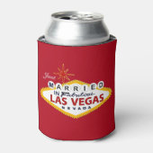 Las Vegas Wedding Favor Custom Koelbox Blikjeskoeler (Blikje Voorkant)