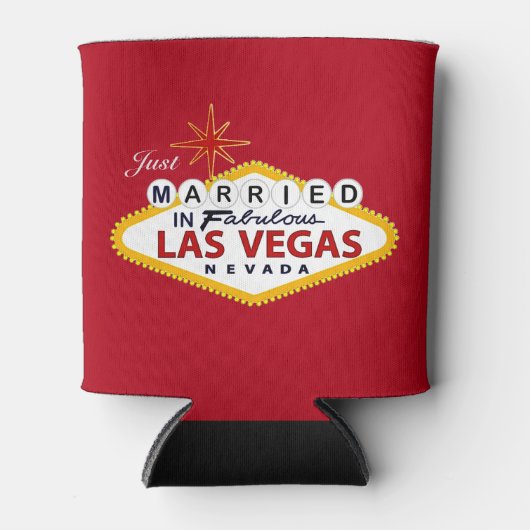Las Vegas Wedding Favor Custom Koelbox Blikjeskoeler (Voorkant)
