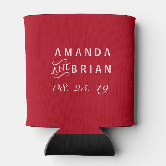 Las Vegas Wedding Favor Custom Koelbox Blikjeskoeler (Achterkant)