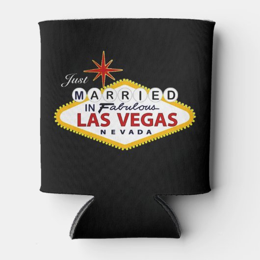 Las Vegas Wedding Favor Custom Koelbox Blikjeskoeler (Voorkant)