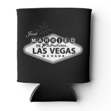 Las Vegas Wedding Favor Custom Koelbox