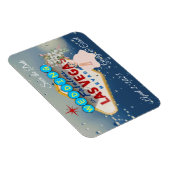 Las Vegas Wedding Flexible Photo Magnet Magneet (Rechterzijde)