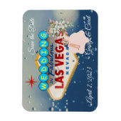 Las Vegas Wedding Flexible Photo Magnet Magneet (Verticaal)