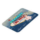 Las Vegas Wedding Flexible Photo Magnet Magneet (Linkerzijde)