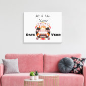 Las Vegas Wedding Gift Canvas Afdruk (Insitu (Woonkamer))