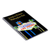 Las Vegas Wedding Guest Book Notitieboek (Rechterzijde)
