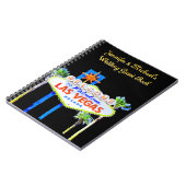Las Vegas Wedding Guest Book Notitieboek (Linkerzijde)