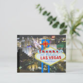 Las Vegas Wedding Hartelijk dank Aankondiging (Staand voorkant)