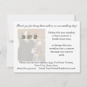 Las Vegas Wedding Hartelijk dank Aankondiging (Achterkant)