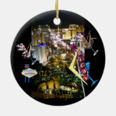 Las Vegas Wedding Holiday Ornament (Achterkant)